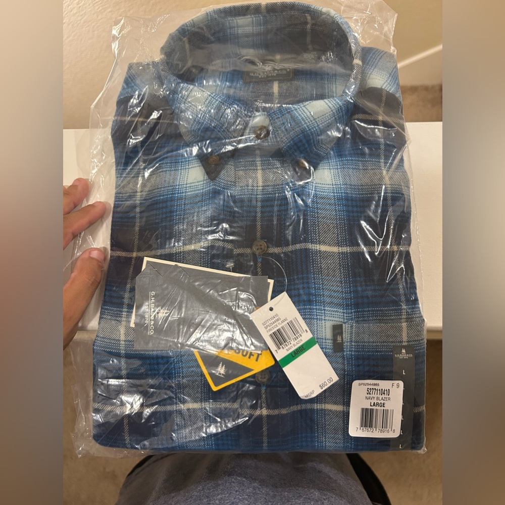 Mens collared shirt